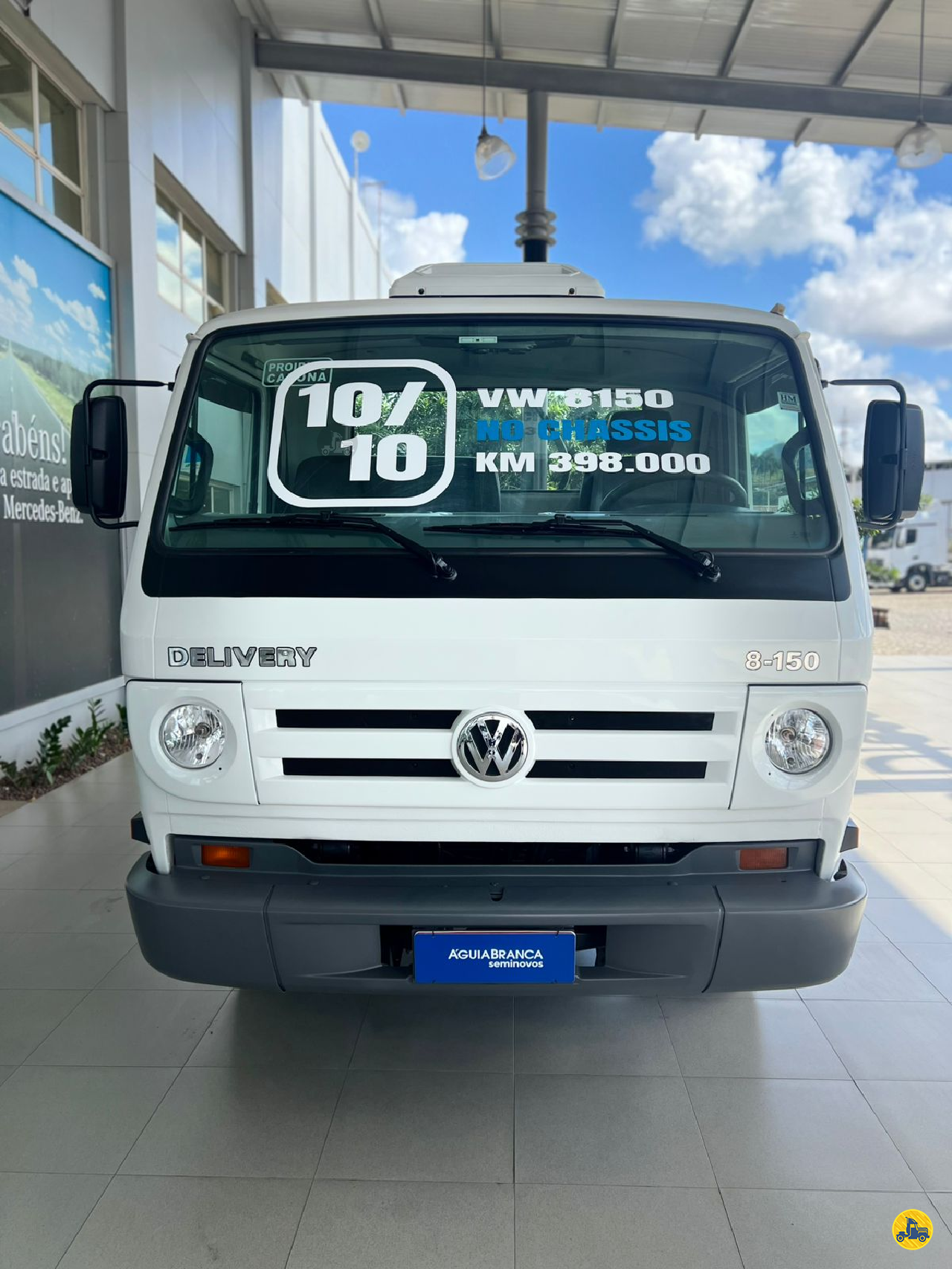 CAMINHAO VOLKSWAGEN VW 8150 Chassis 3/4 4x2 Vitória Diesel - MB CARIACICA ESPÍRITO SANTO ES